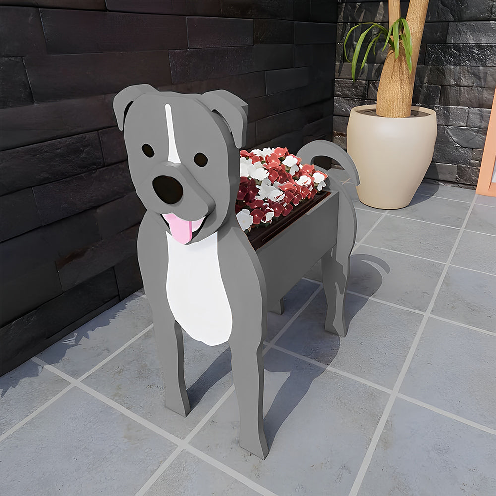 Macetero Staffordshire Bull Terrier
