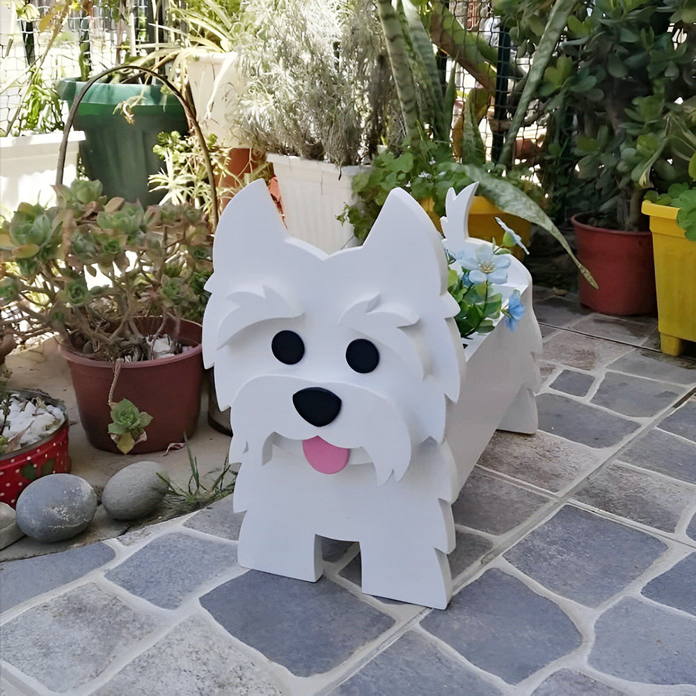 Macetero West Highlander Dog