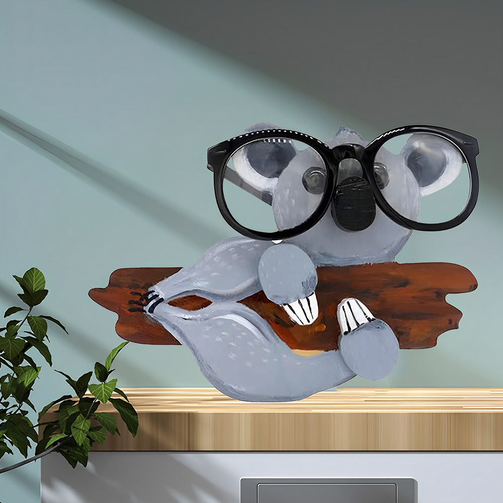 Wooden Cartoon Koala Eyeglass Holder