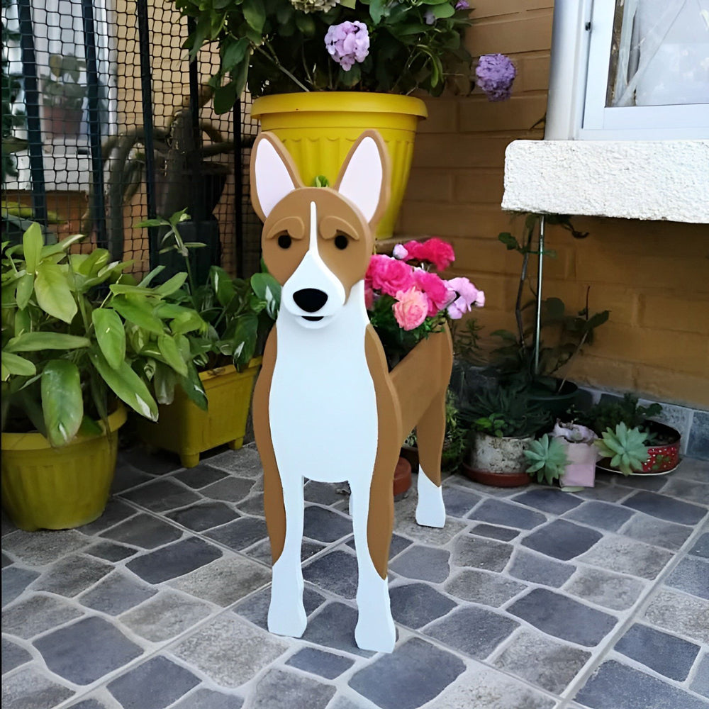 Macetero Basenji