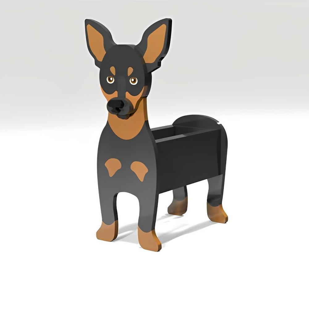 Macetero Mini Doberman