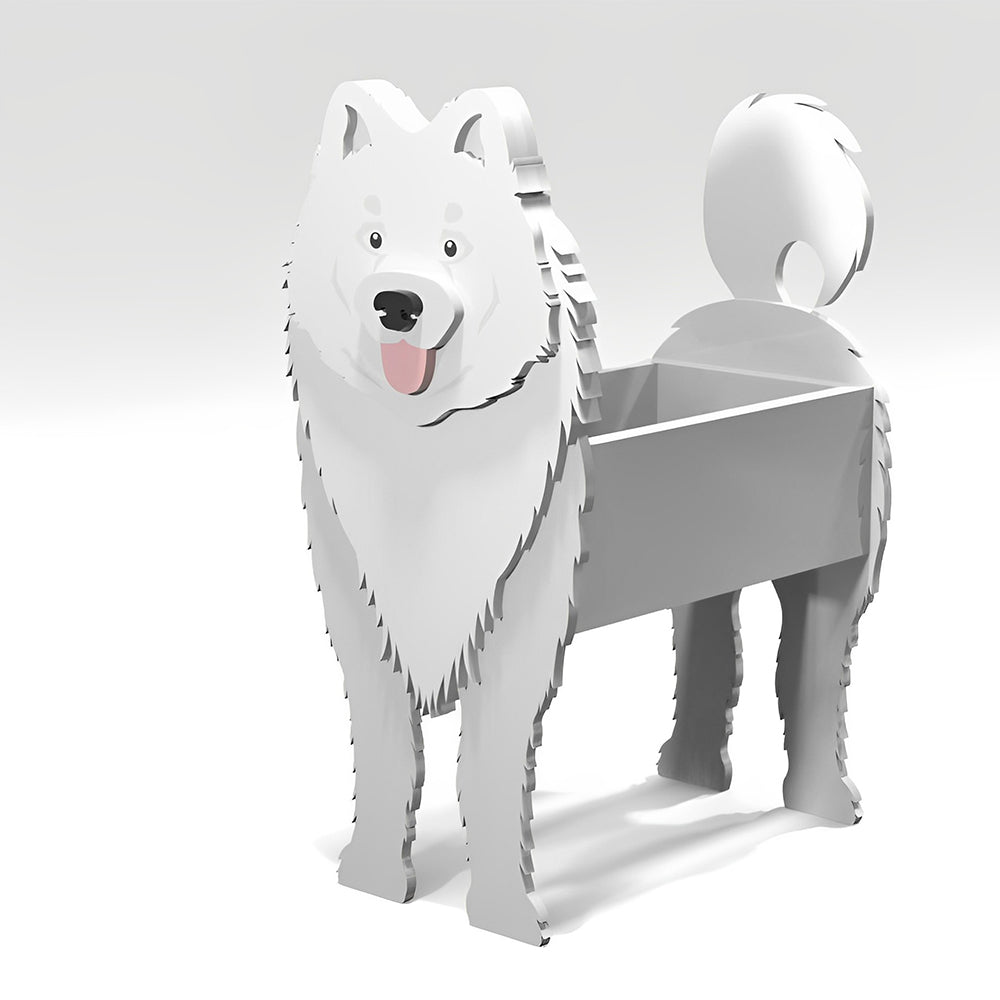 Macetero Samoyedo