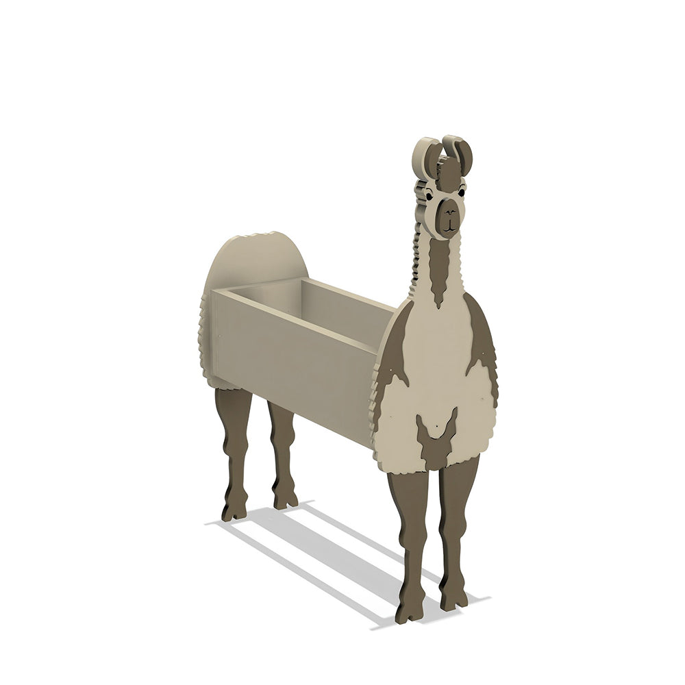 Macetero de llama