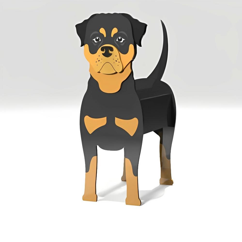 Macetero Rottweiler