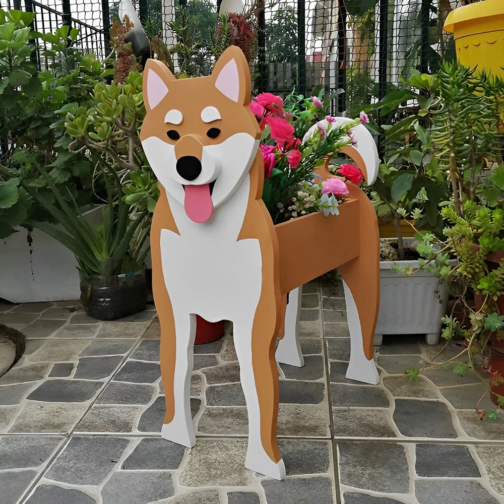 Macetero Shiba Inu