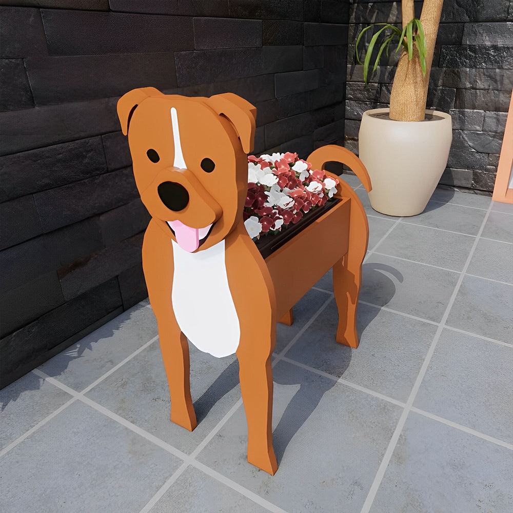Macetero Staffordshire Bull Terrier
